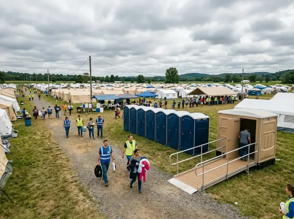 disaster-relief-camp-restrooms-010 — frequently asked questions, Dumpster & Portable Bathrooms Rental in Etowah, NC